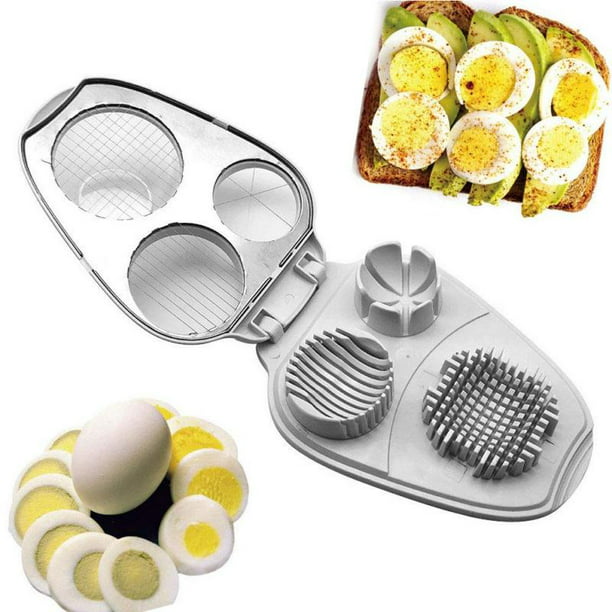 1x  Plastic Egg Slicer Kitchen Tools Hard Boiled Egg Salad Sandwich Egg Cut